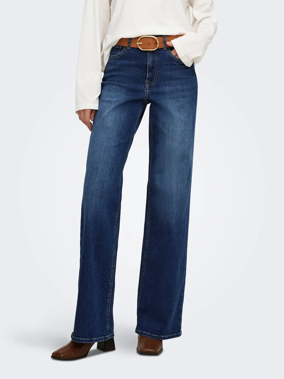Wide leg Jeans 'ONLMadison Blush'
