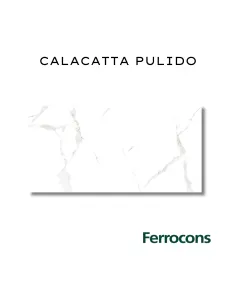 VITE MARMOL CALACATTA PULIDO 60X120 PORC REC (6 MM)