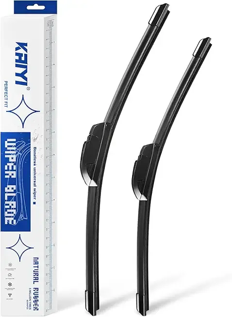 KAIYI 26" + 14" Windshield Wipers Compatible with Toyota Yaris 2007-2011,Nissan Versa 2007-2011,Rogue 2008-2013,Scion xD 2008-2011 Premium Automotive Replacement Windshield Wiper Blades 2 Pack