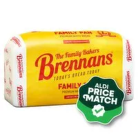 Brennans Sliced White Pan (800 g) Open Product Description
