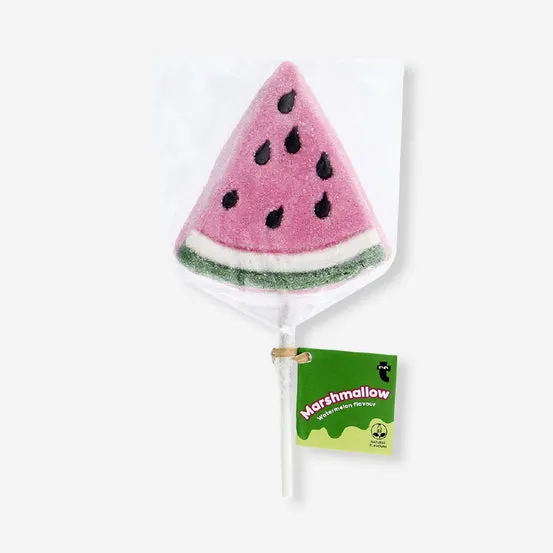 Marshmallow på pinne - Vannmelon