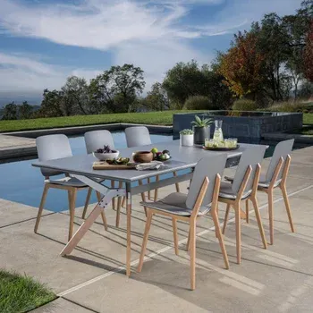 SunVilla Biblos 7-piece Outdoor Patio Dining Set