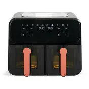 Airfryer 2 cuves 9L LIVOO X 2400W avec écran tactile numérique