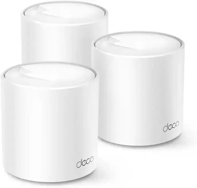 TP-Link Deco X4300 Pro Whole Home Mesh Wi-Fi 6 System Speeds Up to 4,300 MBPS (White) (Renewed)