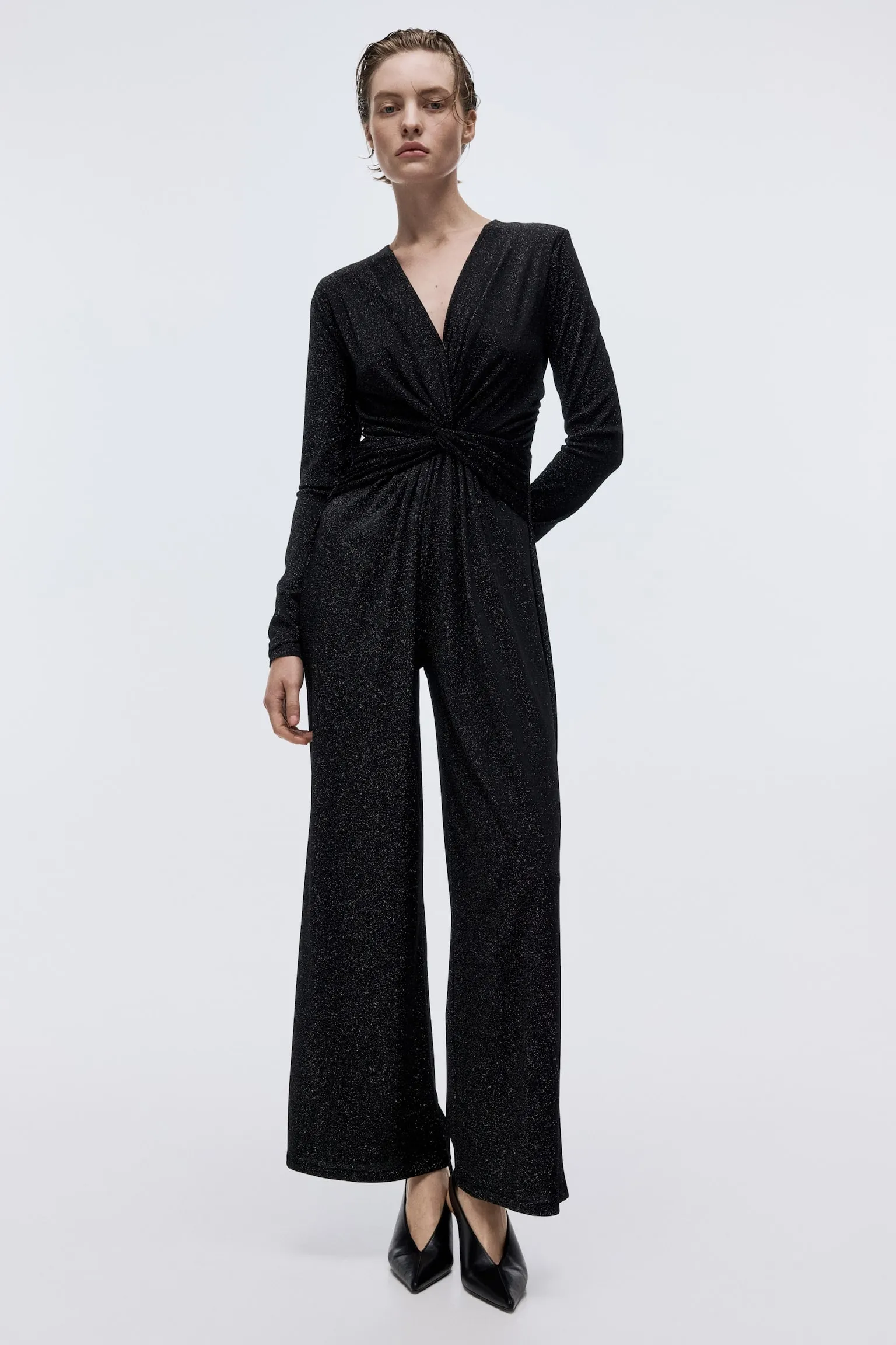 Glitrende jumpsuit