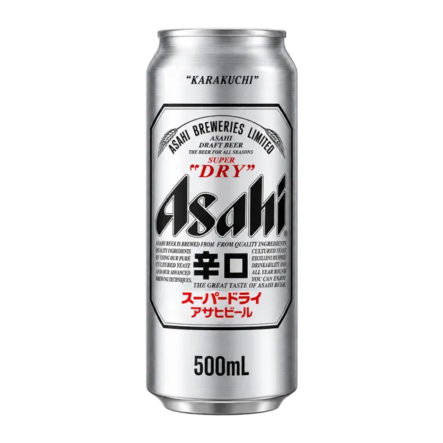 Asahi Super Dry Can 500ml (Single can)