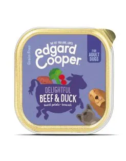 Edgard&Cooper Kuipje Beef Duck Adult - Hondenvoer - Rund Eend Bataat 150 g Graanvrij