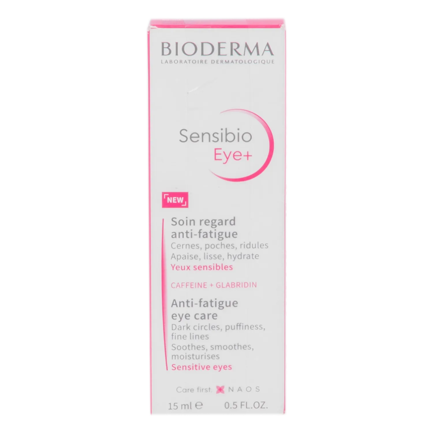 Contorno de ojos Con Triple Acción Antifatiga Sensibio BIODERMA 15 Ml