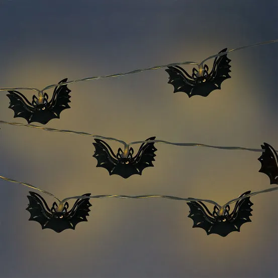 String lights - Black bats