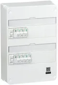 Tableau monté câblé 2 rangées 26 modules T1/T2/T3 - Schneider Electric