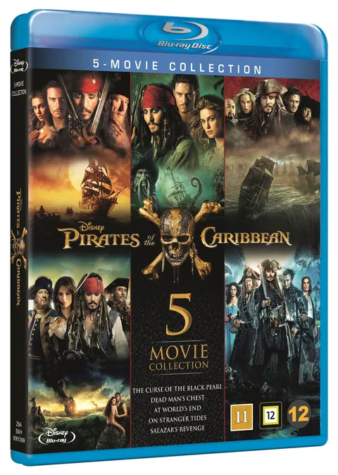 Pirates Of The Caribbean - 5-Movie Collection