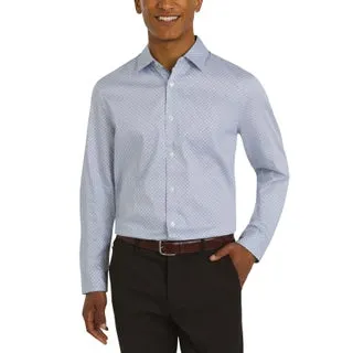 DKNY Men's Woven Button-Up Shirt