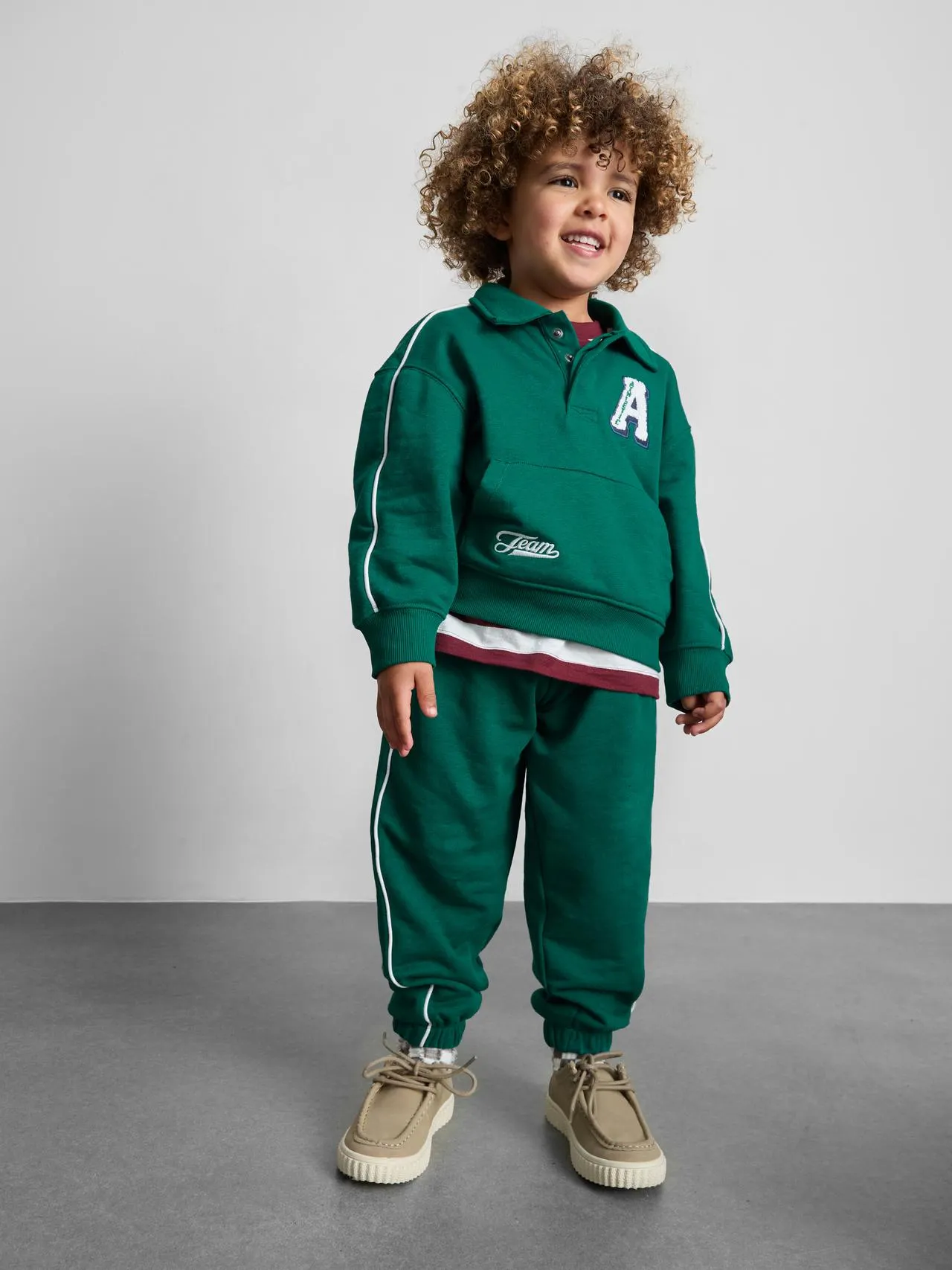 1–9 ans | Sweat-shirt polo et bas de jogging