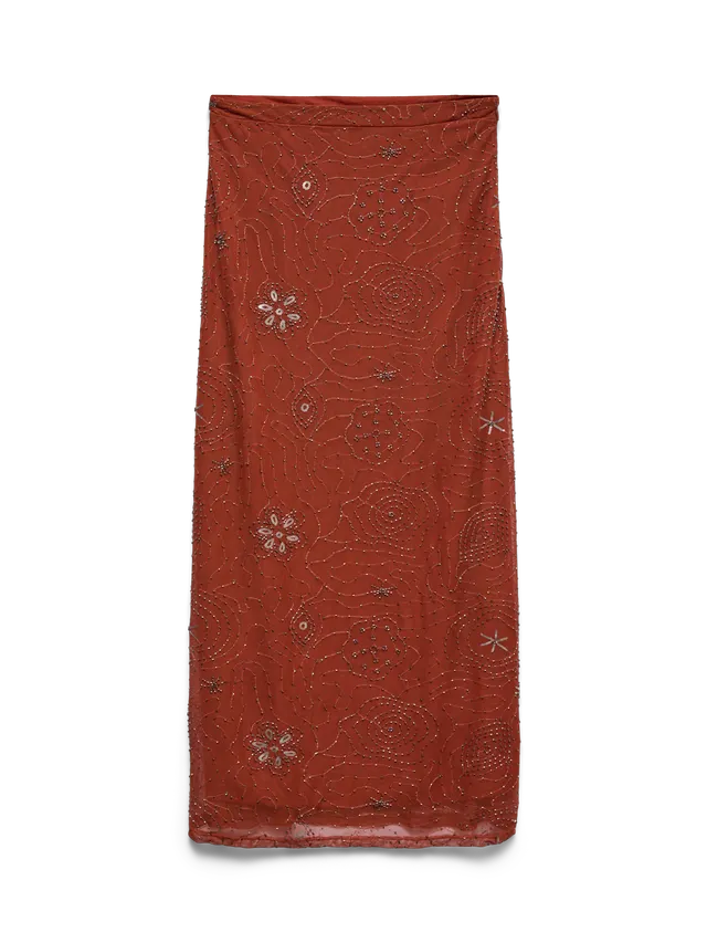 VMCARA Høy midje Langt skjørt