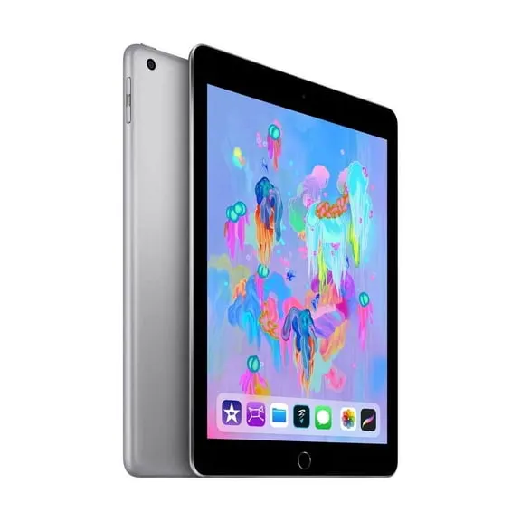 Restored Apple iPad 6th Gen (Refurbished) 32GB Wi-Fi Space Gray