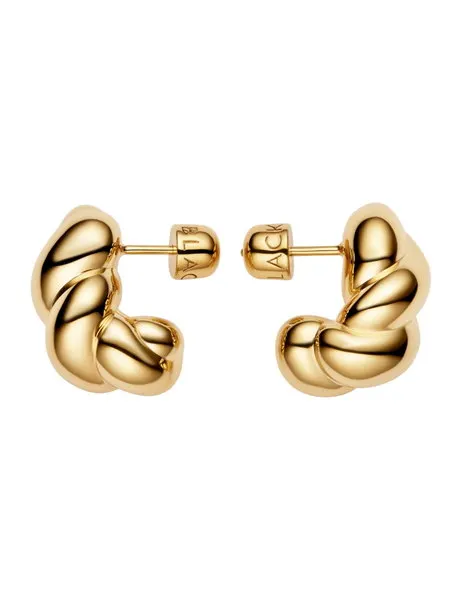 Robe Earring Large Pair Gold