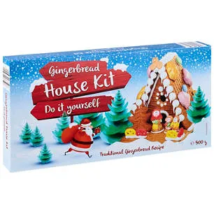 Gingerbread House DIY Kit 500g