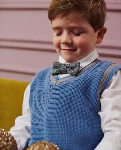 Blauwe debardeur, 92-128