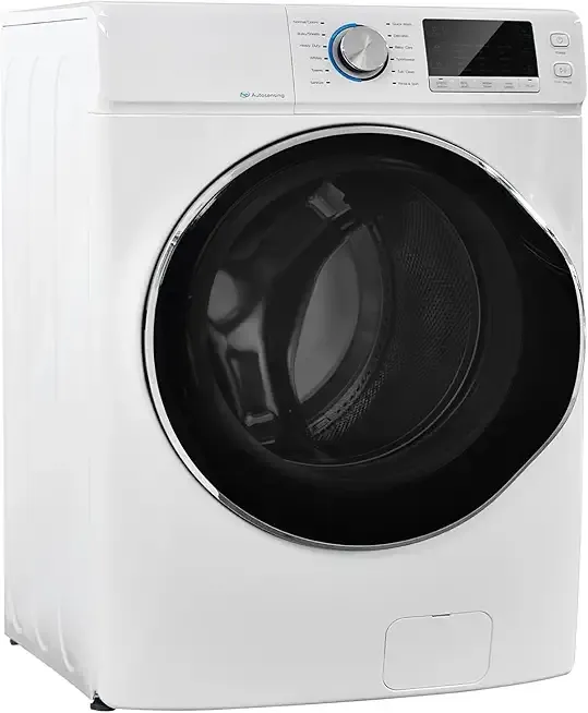 Washing Machine Front Load Washer Machine Large Laundry Machine 4.5 Cu. Ft lavadoras portatiles para apartamentos 12 Washing Cycles Super Speed Quick Commercial Washing Clothes Steam Refresh White