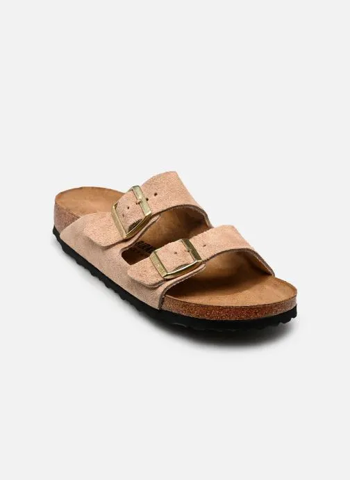 Muilen Arizona Suede - Narrow dames beige