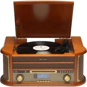 Gramofon Denver MRD-51 DAB+ hnědý