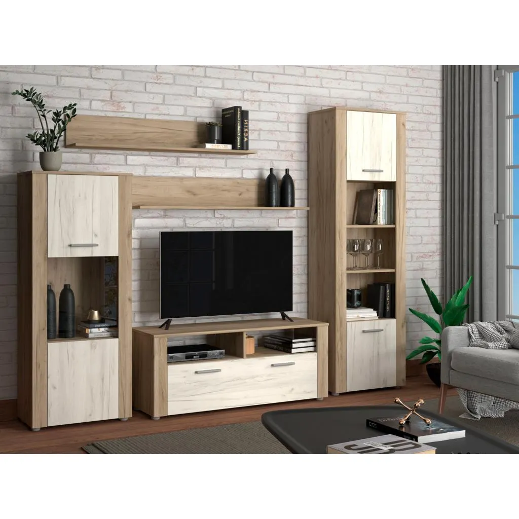 Composición OPUS en color roble