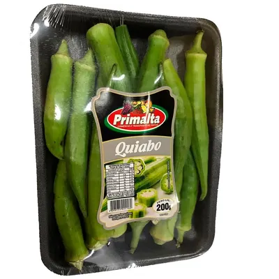 quiabo primalta bandeja 200g