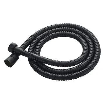 Flessibile Doccia in Acciaio Nero 150 cm