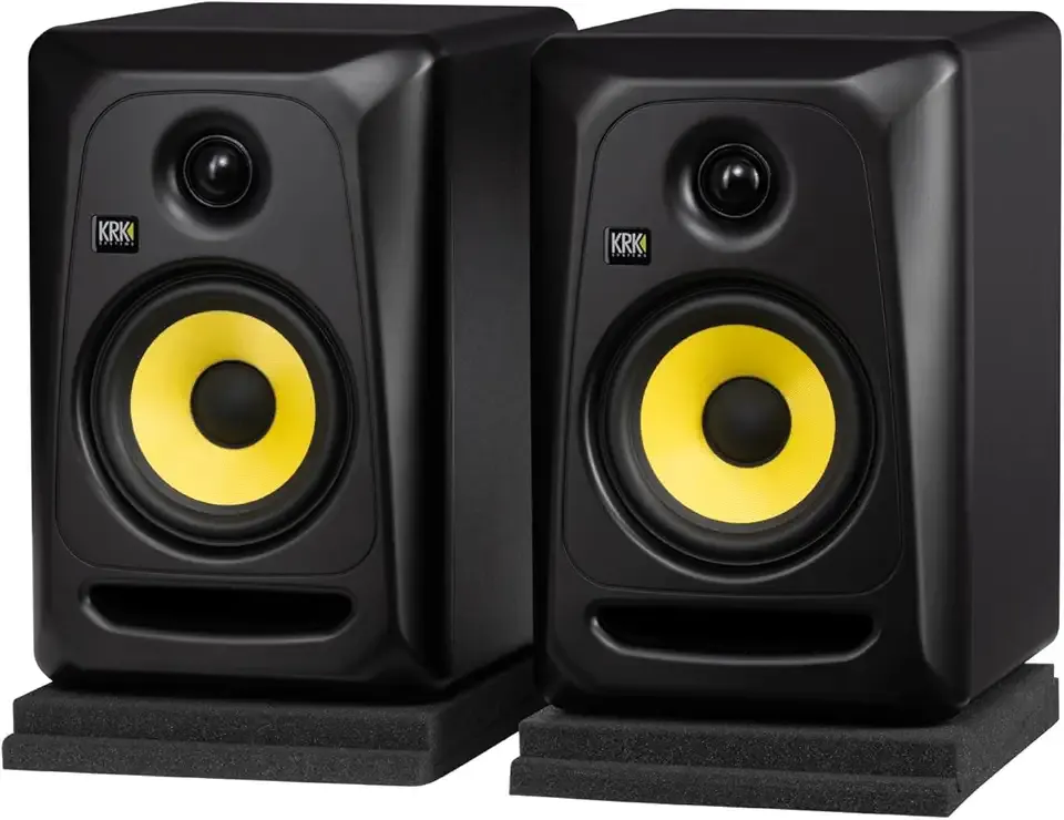 KRK CL5G3PK1 5" Classic Powered Studio Monitor Pair with Accessory Pack