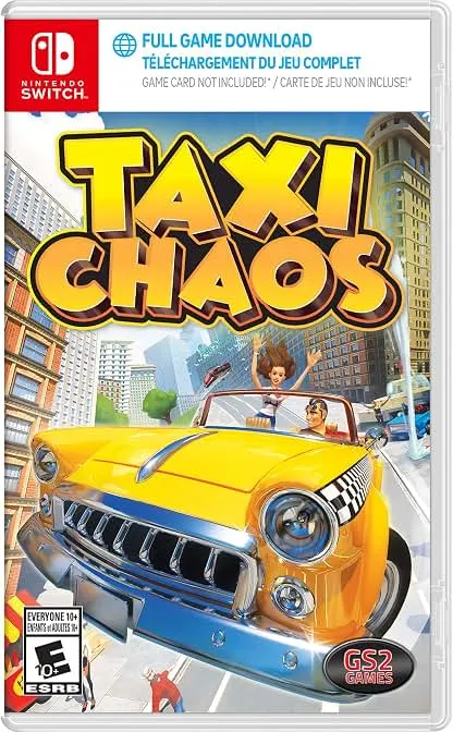 Taxi Chaos (Code in a Box) - Nintendo Switch