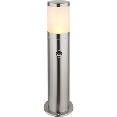 Außenleuchte - silber glänzend - 50 cm