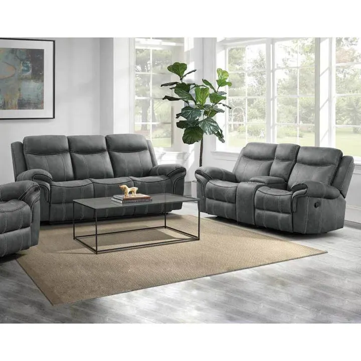 TIsma Reclining Manual Sofa and Loveseat by Best Home