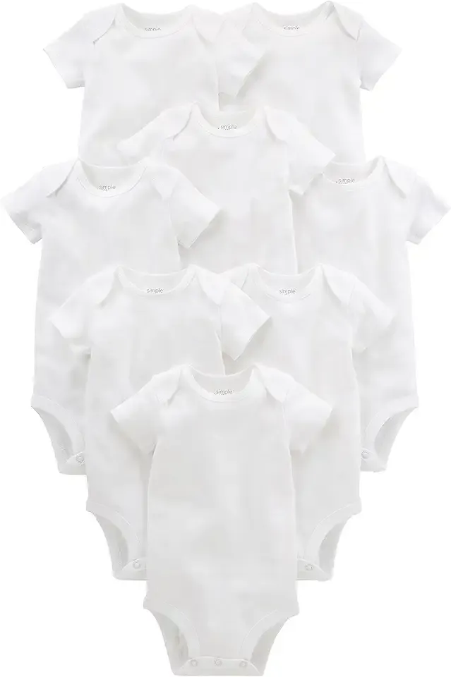 Unisex-Baby 8-Pack Short-Sleeve Bodysuit