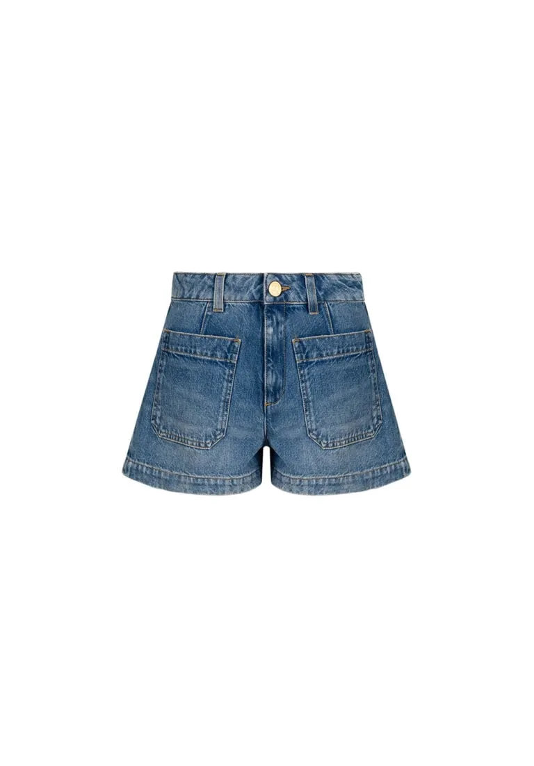 Janet Denim Shorts - Blå