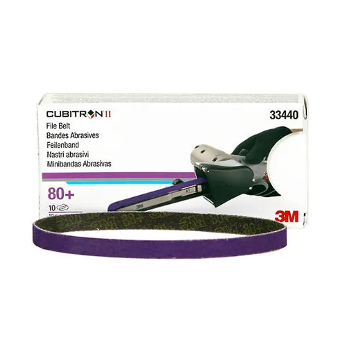 3M Cubitron II Belt 10mm x 330mm P80 (Pk/10)