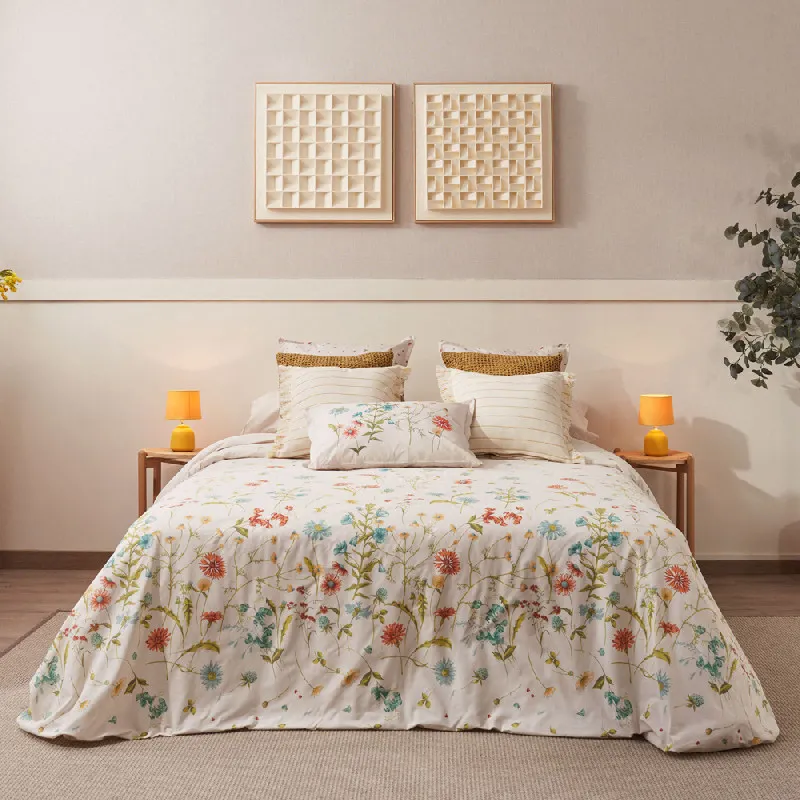 Juego funda nórdica 100% Algodón 3 piezas - Aroa