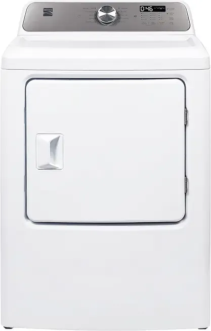 Kenmore 7.0 cu. ft. Front Load Electric Dryer - White | Wrinkle Guard to Reduce Wrinkles & Static - Smart Sensor Drying - Touch Controls