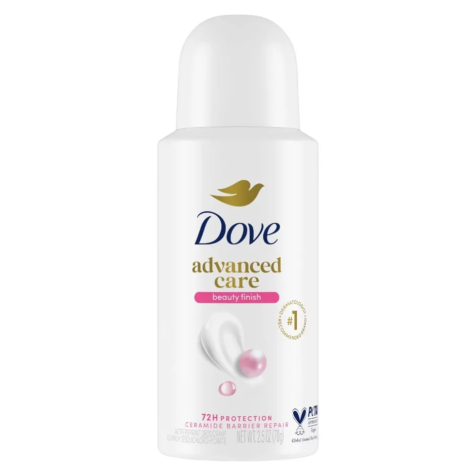 Dove Advanced Care Antiperspirant Deodorant Spray Beauty Finish 2.5 oz