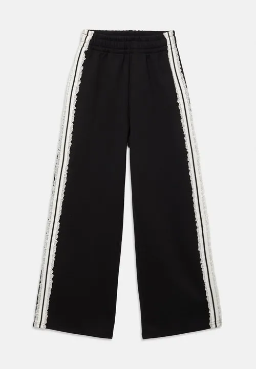 TROUSER SPORT STRIPES - Joggebukse - black