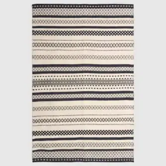 Capital Made Henry Cotton Rug Blue