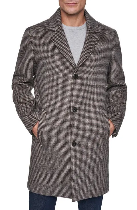 Cole Haan Check Flannel Coat