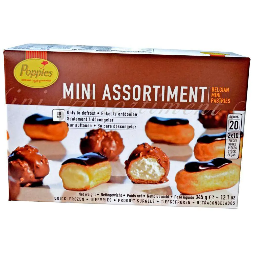 Poppies Desserts Mini Assortiment, tiefgekühlt