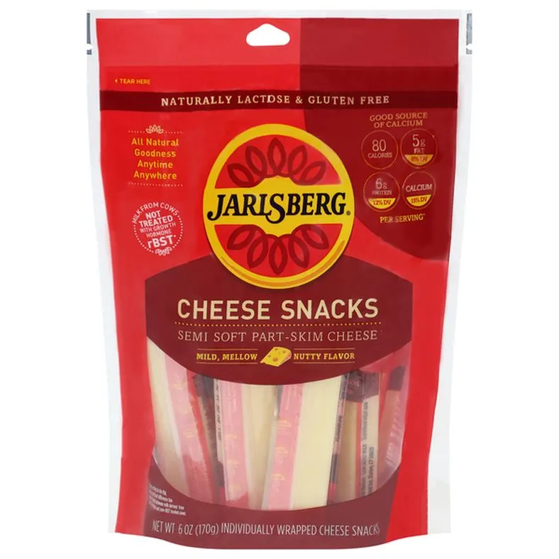 Jarlsberg Semi Soft Part-Skim Cheese Snacks