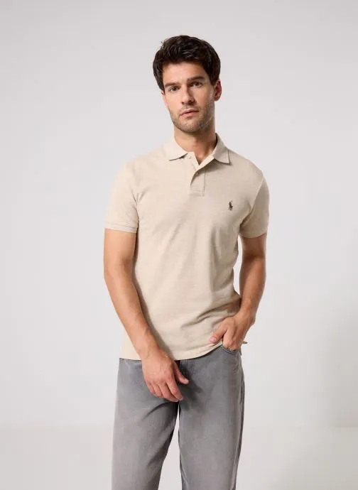 Polo's Polo cintré en coton piqué 710536856 heren beige