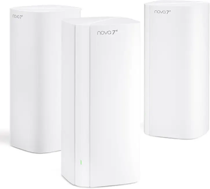 BE5100 WiFi 7 Mesh WiFi System – Dual-Band Whole-Home Coverage (6,600 Sq. Ft.), 1×2.5G + 2×1G Gigabit Ports, MLO & Ethernet Backhaul for Seamless Roaming, EasyMesh & VPN Ready- ME6 Pro (3-Pack)