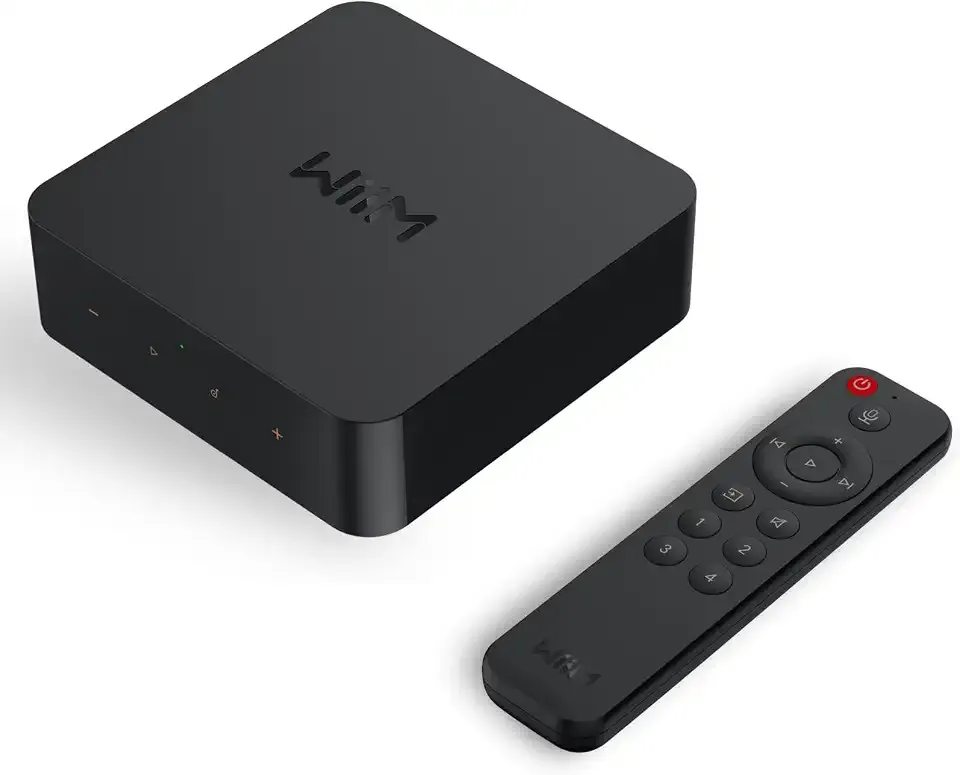 WiiM Pro Plus Music Streamer for Stereo Systems, Modernize Your Hi-Fi | Upgrade Your Stereo with Hi-Res Streaming, AirPlay 2, Spotify Connect, and Smart Control without Replacing Your Speakers