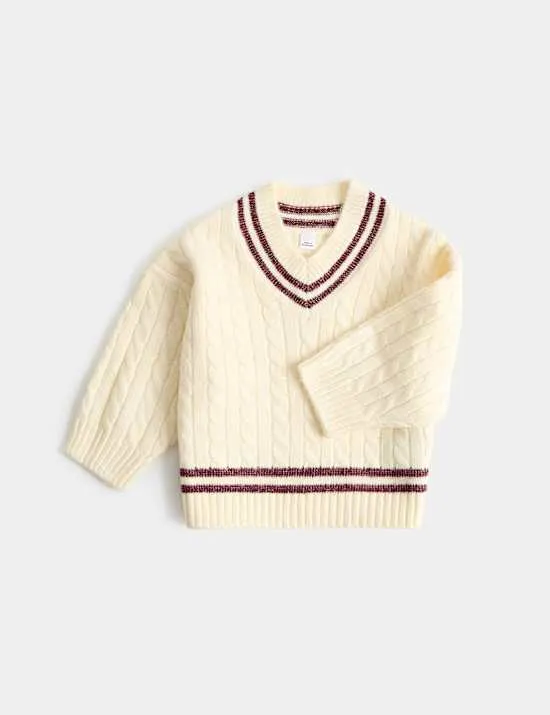 Cricket-Pullover (0–5 Jahre)