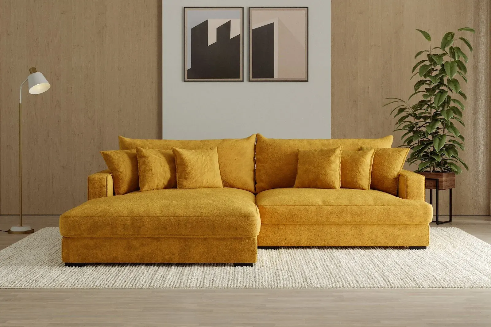 Rossi sjeselong sofa