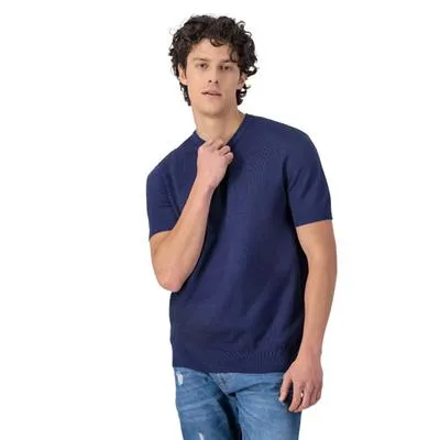 Playera Hummo Hombre Tejida Manga Corta