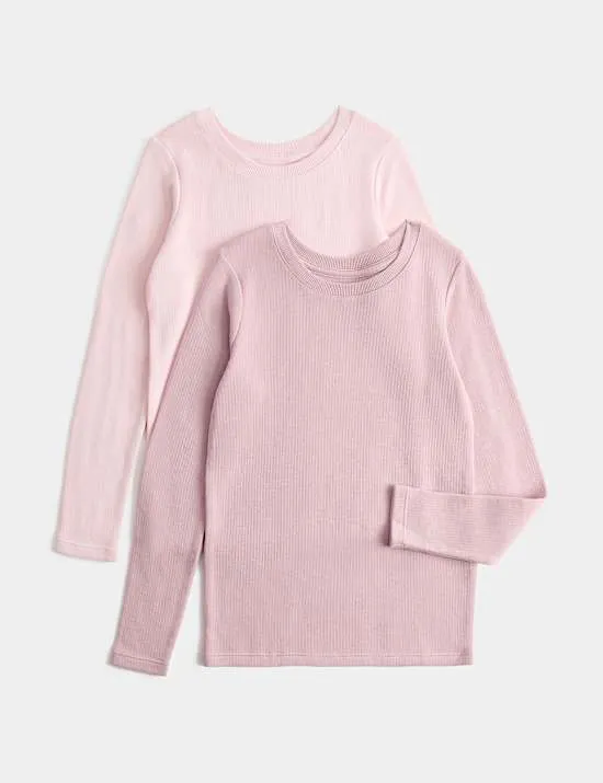 2 Pack Heatgen™ Thermal Tops (2-14 Yrs)